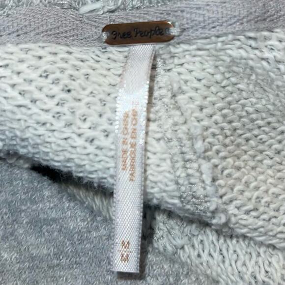 Free People Sweatshirt Cowl Neck Pullover Oversized Relax Fit - Picture 9 of 10